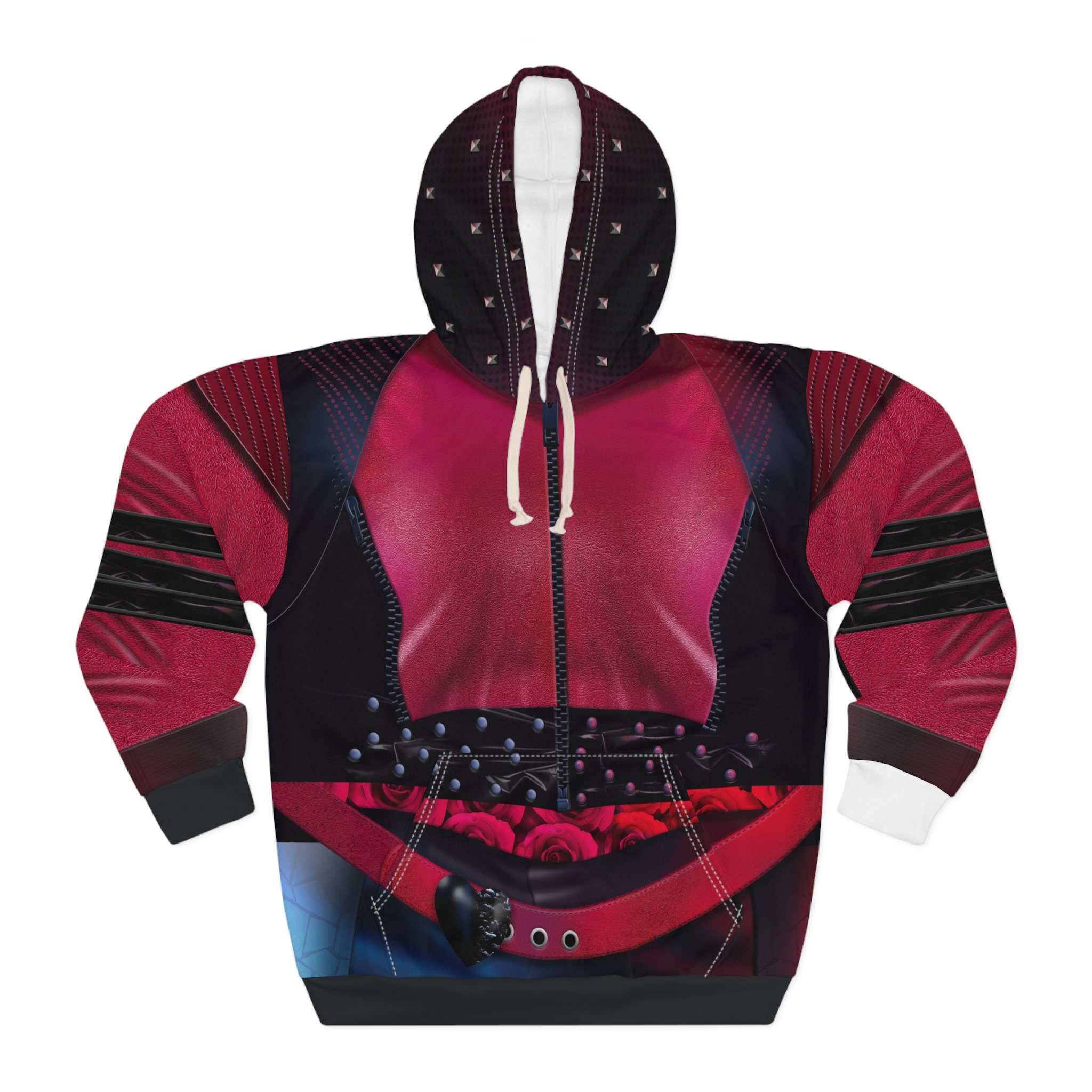 Red Descendants 4 Pullover Hoodie, the Rise of Red Costume 
