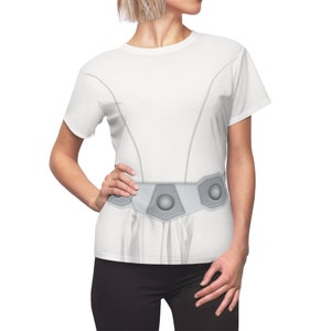 Camiseta de la Princesa Leia para mujer, disfraz de Star Wars, camisetas de Star Wars, cosplay de Leia, boda de Star Wars, camisetas Disney para mujer, Han Solo
