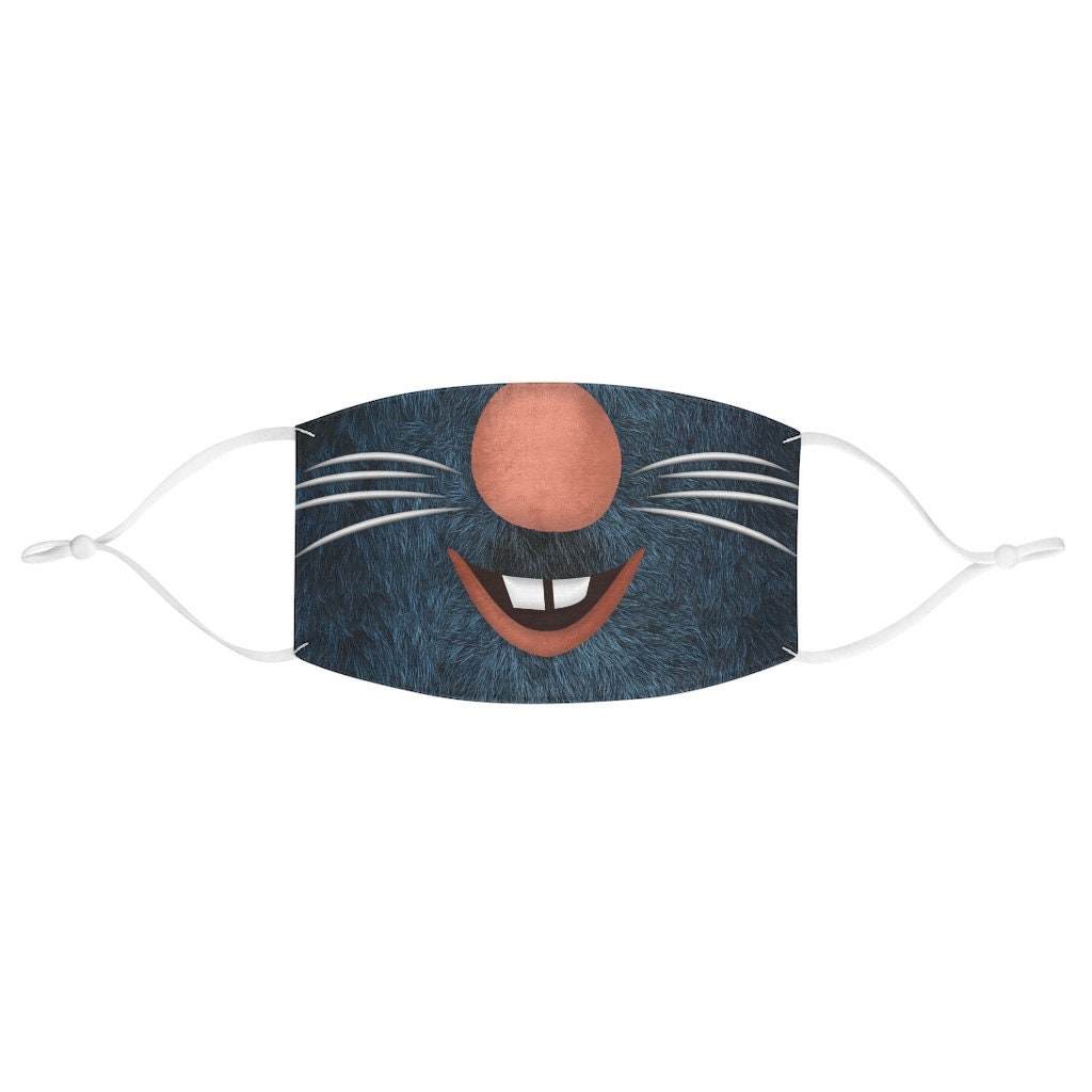 Ratatouille Face Mask, Remy Face Mask, All Over Print Disney Mask ...