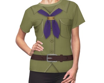 Ellie Women Shirt, Up Costume Adult, Ellie Cosplay, Pixar Up Inspired Outfits, Disney Up Shirt, Costumes for Women, Disney Costume Cosplay