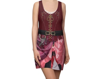disney red pirate dress Pirates of the Caribbean Costume, Redhead Dress, Redhead Cosplay, Redd, Disney  Pirate Dress, Disney Cruise Dress, Disney Dresses for Women