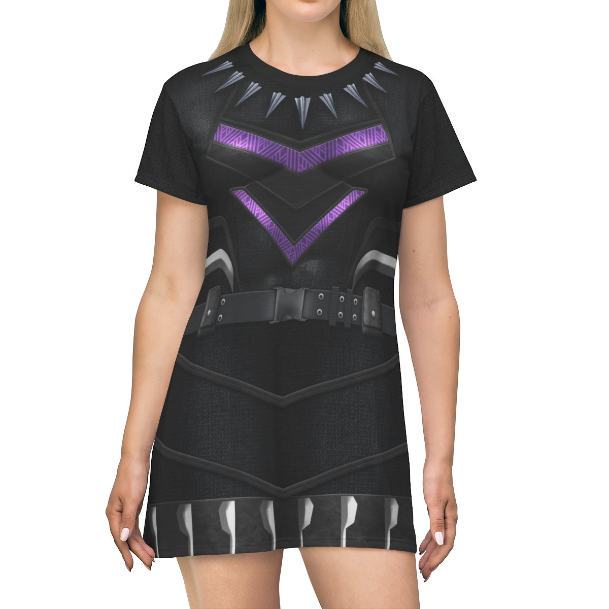 green black panther dress Gabon Long Sleeve Bodycon Dress