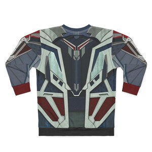 Captain America Long Sleeve Shirt, Brave New World Outfit, Disney Superhero Costume, Marvel Movie Fan Apparel Gift, Comic-Con Cosplay