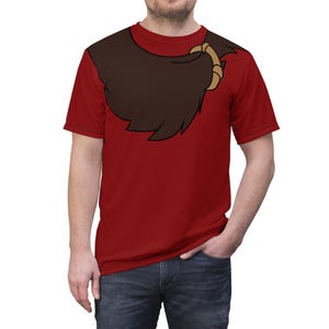 Horned King Unisex Shirt, Kostium Czarnego Kocioła, Cosplay złoczyńcy Disneya, Strój na imprezę tematyczną Halloween, Pomysł na modę na wydarzenie runDisney
