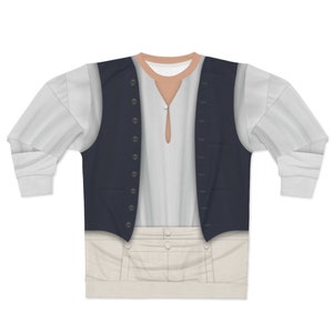 Prince Eric Long Sleeve Shirt, The Little Mermaid 2023 Inspired Costume, Disneybound Sweatshirt, Disneyland Outfit, runDisney Unisex Apparel