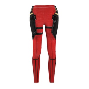 Deadpool Leggings, Deadpool and Wolverine Charater Costume, Mutant Human Cosplay, Halloween Event Apparel, Comic-Con Party Outfit, runDisney