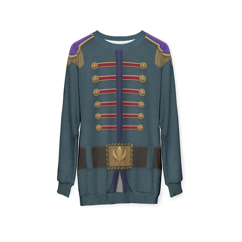 Disfraz de Frozen 2, sudadera de manga larga del teniente Destin Mattias, sudadera de Frozen 2, sudadera navideña de Disney, sudadera de Disneyland imagen 7