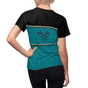Frozen Costume, Elsa Coronation Women's Shirt, Disney Princess Shirt, Womens Disney Shirts, Disney Cosplay Costume, Frozen Birthday Shirt