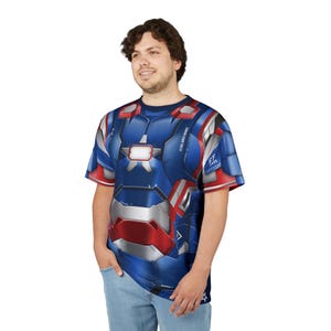 War Machine Shirt, Iron Man 3 Costume, Avengers Cosplay, Disney Marvel Team Gift, Superhero Tee Suit, Avengers Campus Shirt, Disneybounding