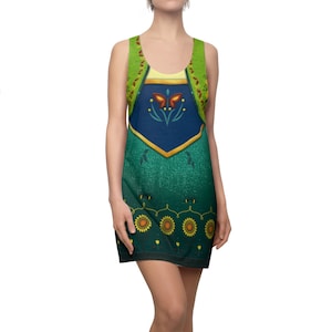Frozen Fever Costume, Anna Dress, Disney Princess Dress, Anna Costume, Anna Cosplay, Frozen Birthday, Disney Cosplay, Run Disney Costume