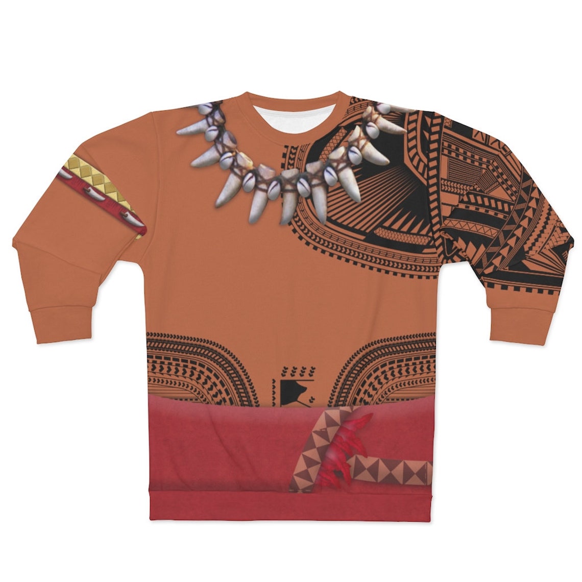 long sleeve moana costume