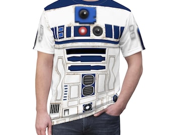 Star Wars Costume, R2D2 Shirts, R2D2 Cosplay Costume, Star Wars Shirts, Star Wars Birthday, Star Wars Cosplay, Disney Star Wars Galaxys Edge
