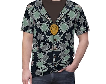 Maglietta unisex Cobra Bubbles, costume Lilo & Stitch 2025, cosplay Hawaii, maglietta Lilo e Stitch, outfit per le vacanze a Disneyland, abbigliamento runDisney
