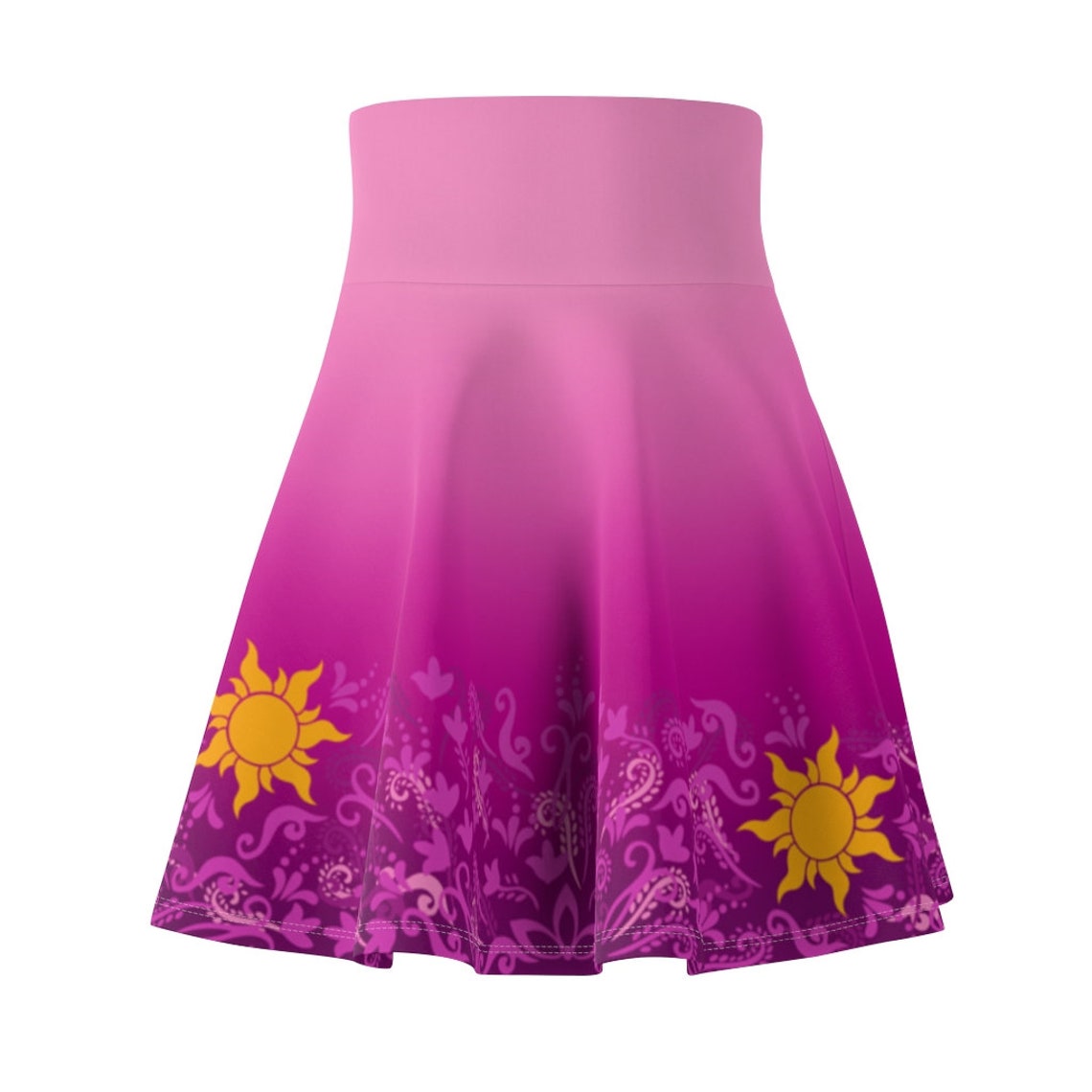 Tangled Costume Rapunzel Ombre Pattern Skirt Rapunzel Etsy