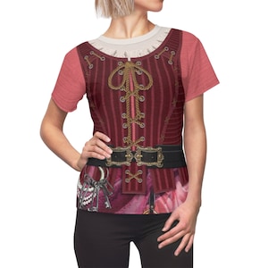 Pirates of the Caribbean Costume, Redhead Womens Shirt, Redhead Cosplay, Disney Pirate Shirt, Disney Cruise Shirts, Disney Shirts for Women