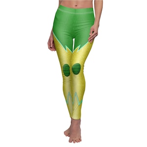 Leggings électro, costume de Spidey et ses incroyables amis, cosplayeuse de dessins animés rétro Disney Marvel, tenues de super-vilain, pantalon Francine Frye
