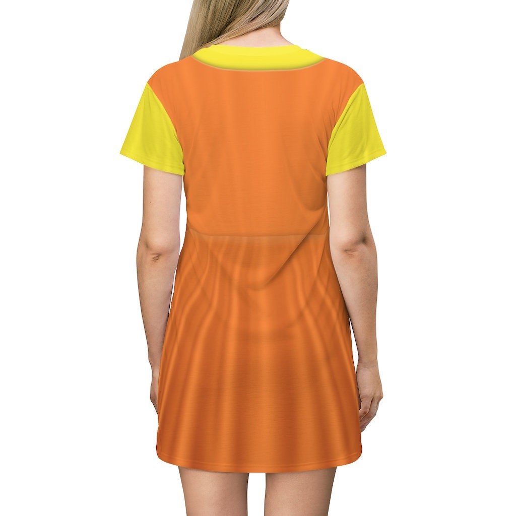 Squid Game Costume AEIOU Short Sleeve Dress AEIOU Etsy