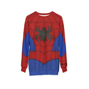 Spidey Long Sleeve Shirt, Spidey and His Amazing Friends Costume, Animated Series Outfits, Superhero Cosplay, Cartoons Character Apparel Act