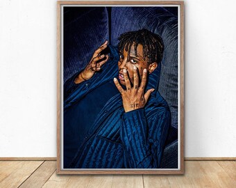 Ski Mask The Slump God Stokeley Music Album Cover Poster 12x12 32x32