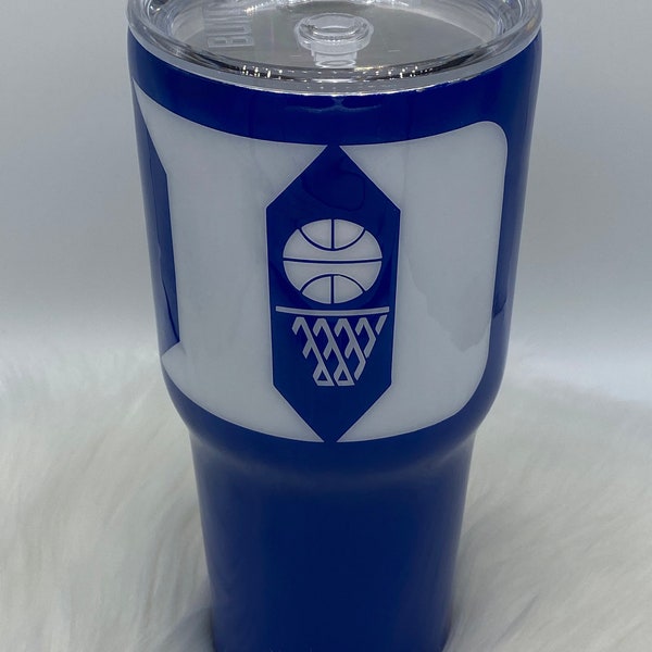 Duke Basketball Custom Tumbler - free personalization!!