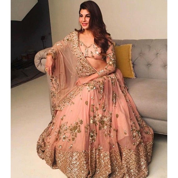 jacqueline fernandez lehenga