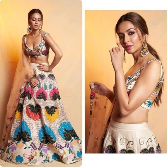 kriti kharbanda in lehenga