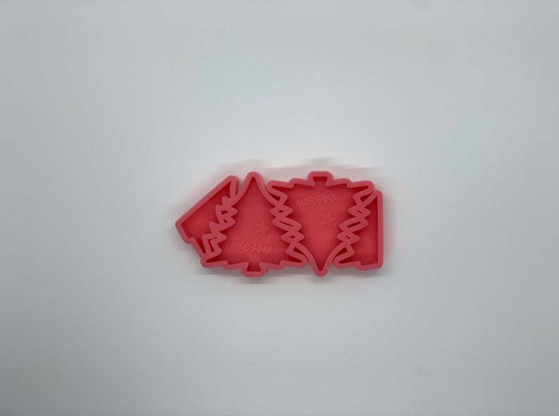 Christmas Tree Straw Topper Silicone Mold