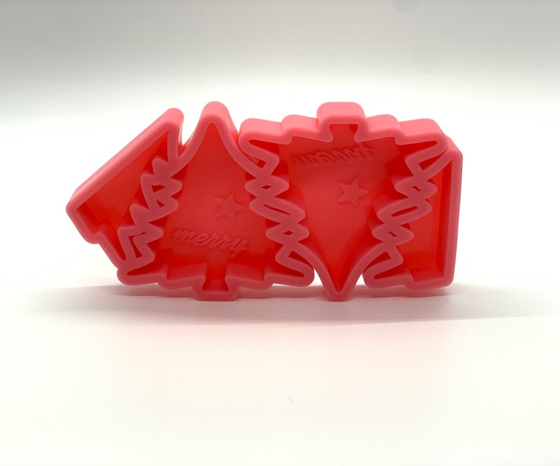 Christmas Tree Straw Topper Silicone Mold