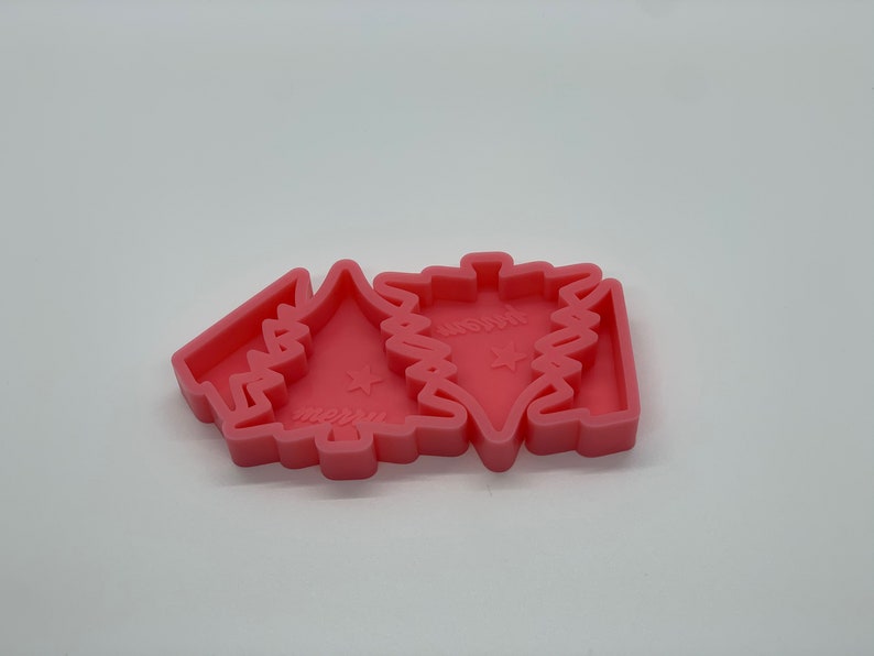 Christmas Tree Straw Topper Silicone Mold