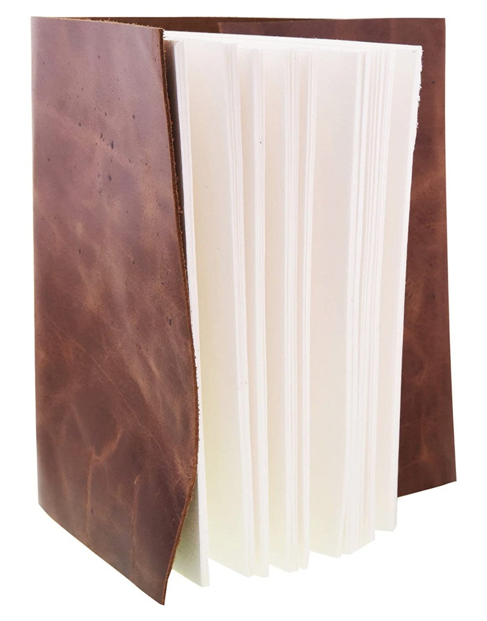 Vintage Leather Journal Recycled Paper Journal for Notes Etsy UK