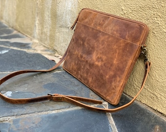 macbook bag leather