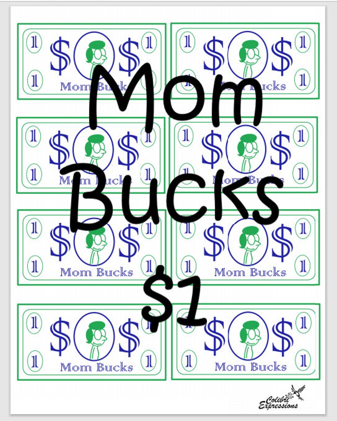 printable-mom-bucks-printable-money-play-money-for-rewards-behavior-etsy