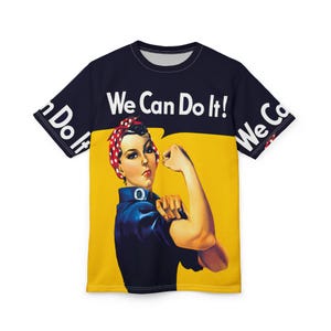 Rosie the Riveter T-Shirt: Feminist We Can Do It Unisex Tee