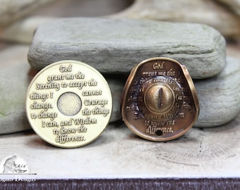 Recovery Coin Cowboy Hat Pendant, Coin ,Gift for Men & Women, Unique Jewelry