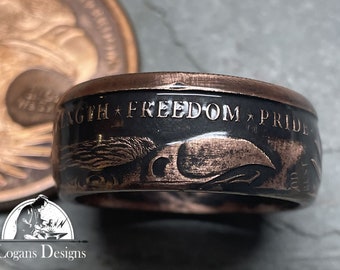 Pride-strength Eagle Pure Copper United States of America Oz