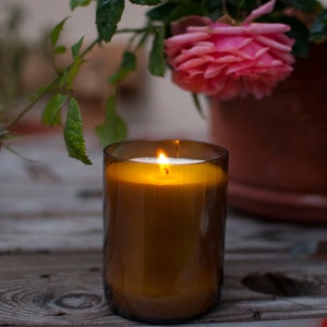 Soy wax candle