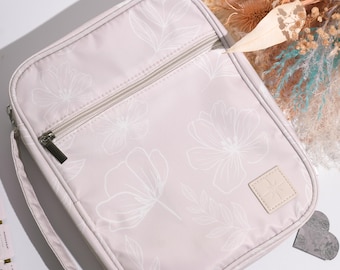 Flowers and Cream Bible Bag