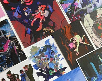 Art Prints (pkmn, deltarune, fe, mizisua, +more)