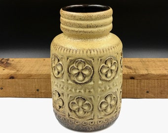 Excellent 1960s West German Pottery Vase by Scheurich 289-18, MCM West German Pottery, Scheurich Ceramics, Mid-Century Vase, 7.5" High
