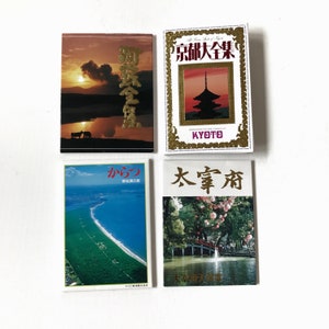 Vintage Japan Souvenir Postcards: Kyoto, Mt. Aso, Coastal Views (65 Total)