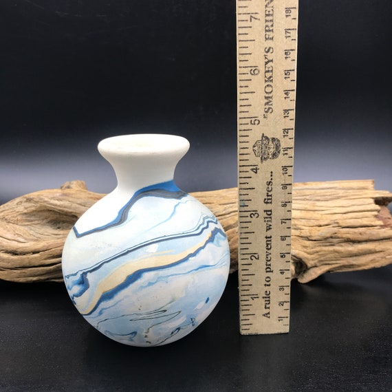 NEMADJI POTTERY  ヴィンテージ　アメリカ マーブル 1950's Nemadji Pottery USA 6.5