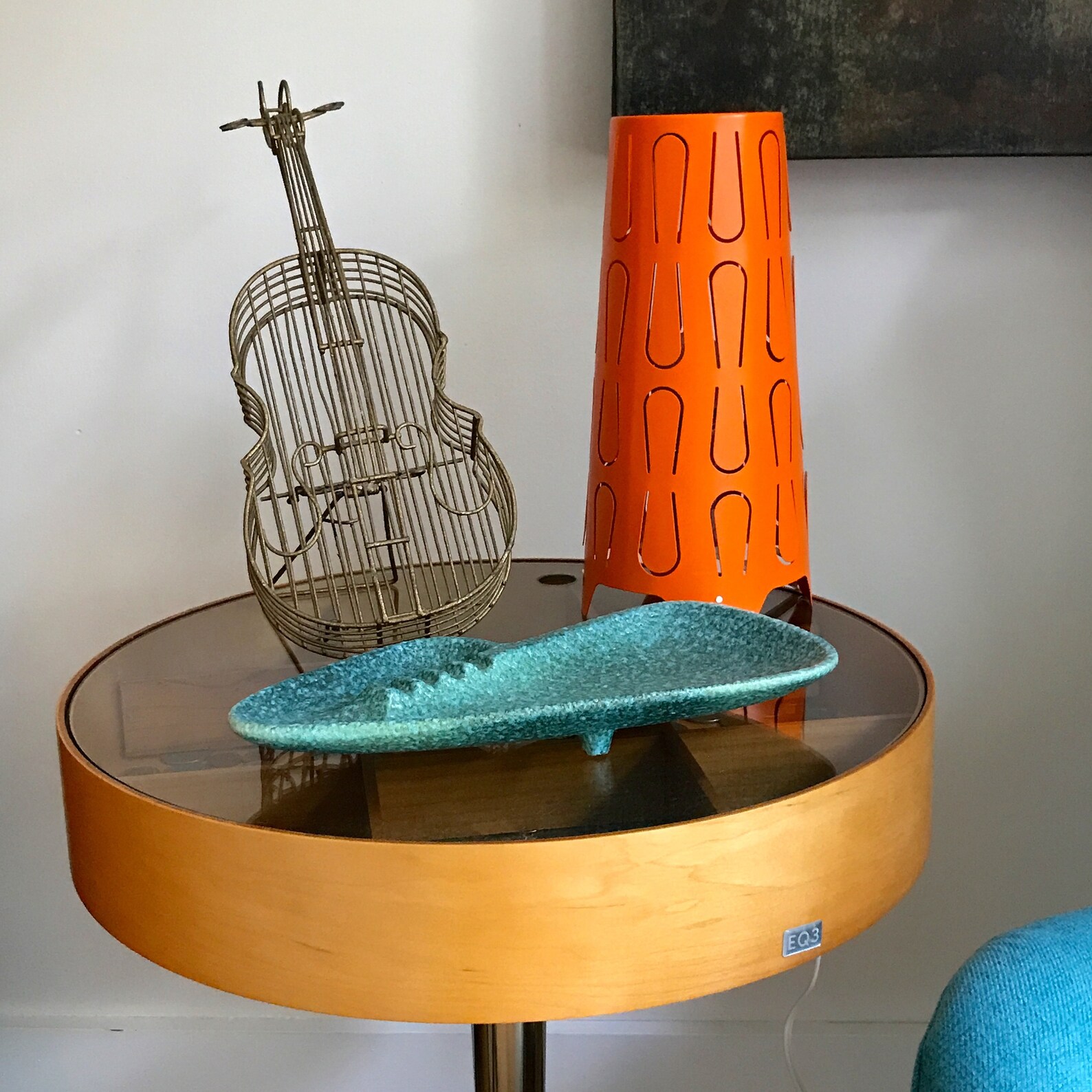 VTG 3D Wire Guitar Art Sculpture for Hanging or Sitting Wire | Etsy