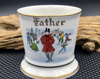 1953 Sportsman "Father" Shaving Mug: John Hudson Moore Porcelain