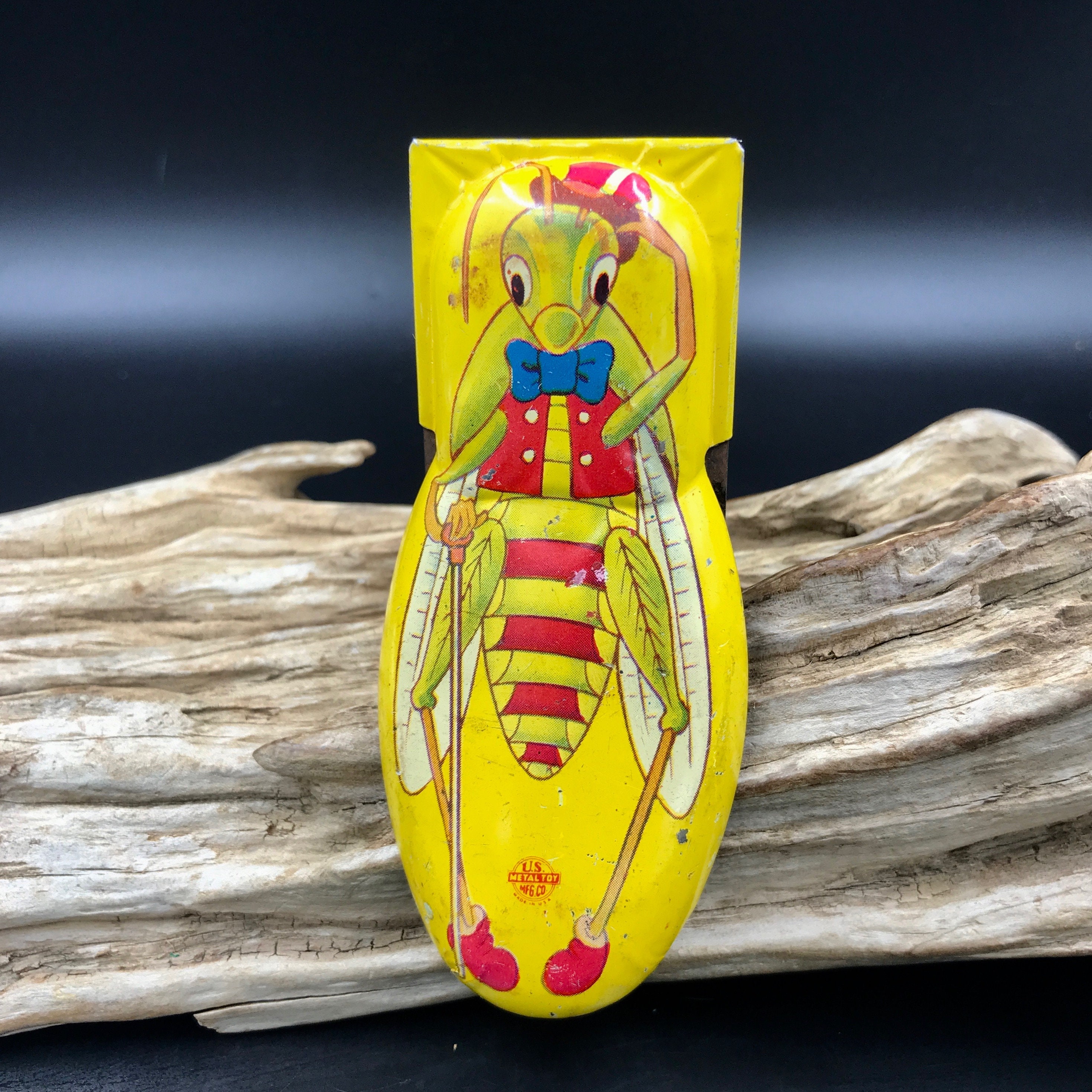 Amazon.co.jp: Tin cricket ヴィンテージ おもちゃ クジ 昭和