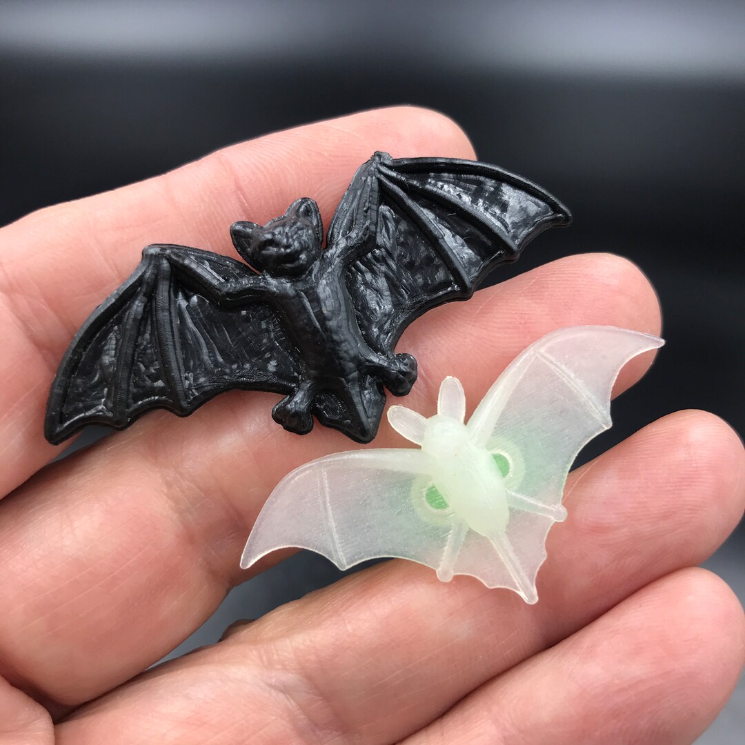 Set of 2 VTG 1960s Gumball Machine Prize Popon Bat Rings, Gumball