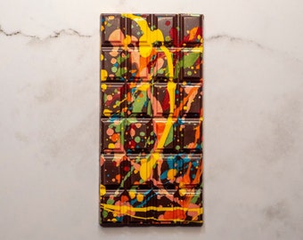 Handmade Vegan Dark Chocolate Bar: Uganda Single Origin, 60% Cacao