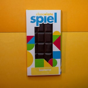 Handmade Banana Dark Chocolate Bar: Vegan Bean to Bar