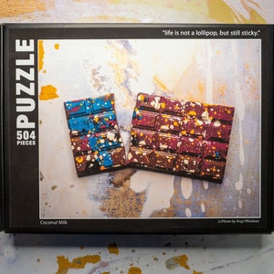 Chocolate Bar Puzzle: 504 Pieces, Coconut Milk Chocolate