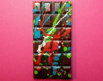 Granola Crunch Dark Chocolate Bar | 65% Ecuador Single Origin, Vegan, Gluten-Free Gift