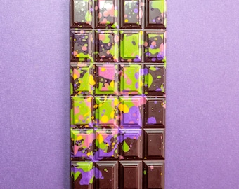 Sweet Garlic Dark Chocolate Bar: Vegan Balsamic Black Garlic, 70% Cacao